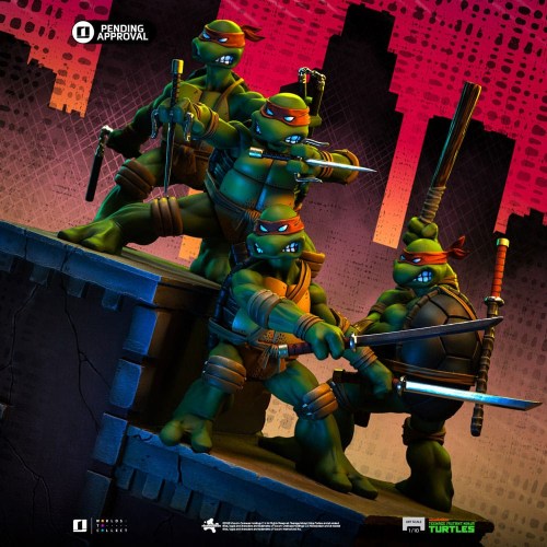 Teenage Mutant Ninja Turtles Kevin Eastman Version Art 1/10 Scale Statue by Iron Studios