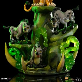 Scar Deluxe The Lion King Art 1/10 Scale Statue by Iron Studios