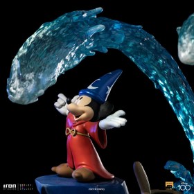 Mickey Fantasia Deluxe Disney Art 1/10 Scale Statue by Iron Studios