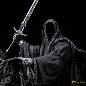 Nazgul on Horse Deluxe Lord Of The Rings Art 1/10 Scale Statue by Iron Studios
