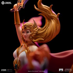 She-Ra and Swiftwind Masters of the Universe BDS Art 1/10 Scale Statue by Iron Studios