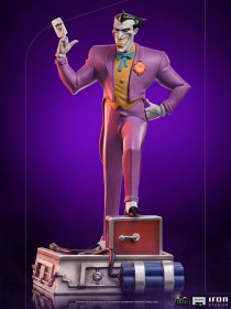 Joker Batman The Animated Series Art 1/10 Scale Statue by Iron Studios