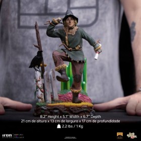 Scarecrow The Wizard of Oz Deluxe Art 1/10 Scale Statue by Iron Studios