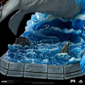 Mosasaurus Jurassic World Icons Statue by Iron Studios