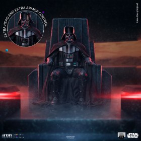 Darth Vader on Throne Star Wars Legacy Replica 1/4 Statue by Iron Studios