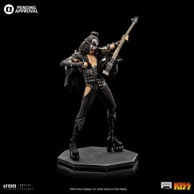 Gene Simons Limited Edtition Kiss Art 1/10 Scale Statue by Iron Studios