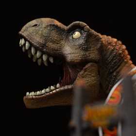 T-Rex Illusion Deluxe Jurassic Park Mini Co. PVC Figure by Iron Studios