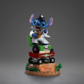 Stitch King of Rock Lilo & Stitch Art 1/10 Scale Statue by Iron Studios