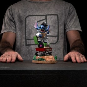 Stitch King of Rock Lilo & Stitch Art 1/10 Scale Statue by Iron Studios