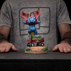 Stitch Laundry Lilo & Stitch Art 1/10 Scale Statue by Iron Studios