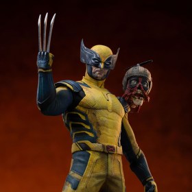 Wolverine & Headpool Deadpool 3 Art 1/10 Scale Statue by Iron Studios