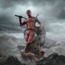 Deadpool Deadpool 3 Art 1/10 Scale Statue by Iron Studios