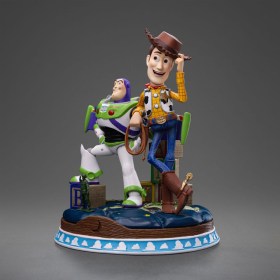 Buzz & Woody Toy Story Deluxe Art 1/10 Scale Statue by Iron Studios