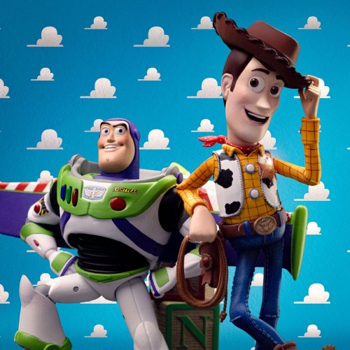 Buzz & Woody Toy Story Deluxe Art 1/10 Scale Statue by Iron Studios