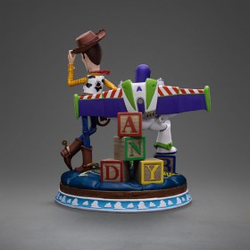 Buzz & Woody Toy Story Deluxe Art 1/10 Scale Statue by Iron Studios