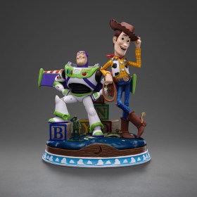 Buzz & Woody Toy Story Deluxe Art 1/10 Scale Statue by Iron Studios