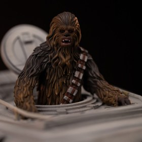 AT-ST and Chewbacca Star Wars Demi Art 1/20 Scale Statue by Iron Studios