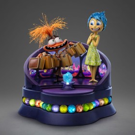 Joy and Anxiety Inside Out 2 Deluxe Art 1/10 Scale Statue by Iron Studios