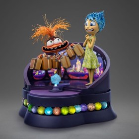 Joy and Anxiety Inside Out 2 Deluxe Art 1/10 Scale Statue by Iron Studios