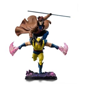 Gambit & Wolverine Deluxe X-Men´97 Marvel Art 1/10 Scale Statue by Iron Studios