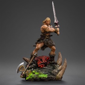 He-Man Unleashed Masters of the Universe Deluxe Art 1/10 Scale Statue by Iron Studios