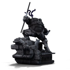 Donatello Black and White Variant Teenage Mutant Ninja Turtles Art 1/10 Scale Statue by Iron Studios
