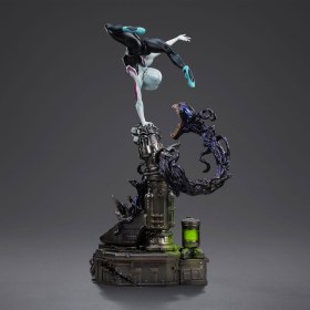Ghost Spider Diorama Spider-Man vs Villains Art 1/10 Scale Statue by Iron Studios