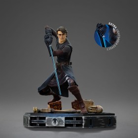 Anakin Skywalker Star Wars The Clone Wars Deluxe Art 1/10 Scale Statue by Iron Studios