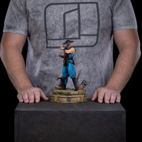 Kung Lao Mortal Kombat Art 1/10 Scale Statue by Iron Studios