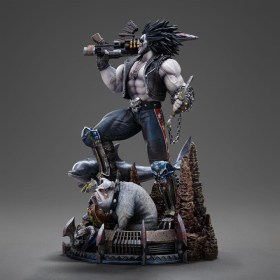 Lobo Unleashed DC Comics Art 1/10 Scale Statue by Iron Studios