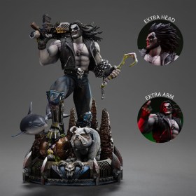 Lobo Unleashed DC Comics Art 1/10 Scale Statue by Iron Studios