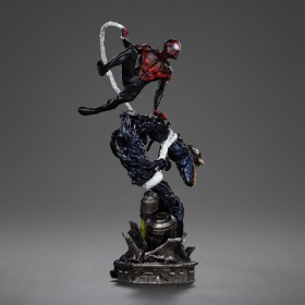 Miles Morales Spider-Man vs. Villains Diorama BDS Art 1/10 Scale Statue by  Iron Studios