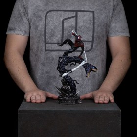 Miles Morales Spider-Man vs. Villains Diorama BDS Art 1/10 Scale Statue by  Iron Studios