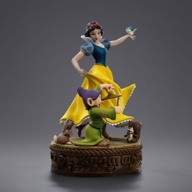Snow White and Dopey Art 1/10 Scale Statue by Iron Studios