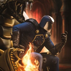Cobra Commander GI Joe Art 1/10 Scale Statue by Iron Studios