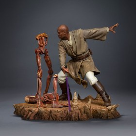 Mace Windu Star Wars Art 1/10 Scale Statue by Iron Studios