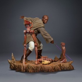 Mace Windu Star Wars Art 1/10 Scale Statue by Iron Studios