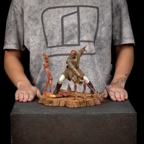 Mace Windu Star Wars Art 1/10 Scale Statue by Iron Studios