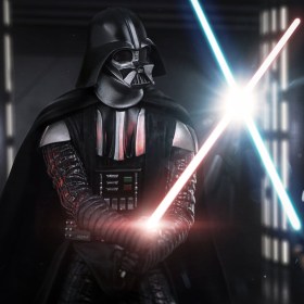 Darth Vader Vs Obi-Wan Kenobi Deluxe (CCXP Exclusive 2025) Star Wars Art 1/10 Scale Statue by Iron Studios