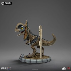 Dilophosaurus Jurassic Park Mini Co. PVC Figure by Iron Studios