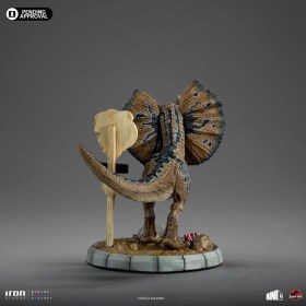 Dilophosaurus Jurassic Park Mini Co. PVC Figure by Iron Studios