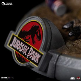 Dilophosaurus Jurassic Park Mini Co. PVC Figure by Iron Studios