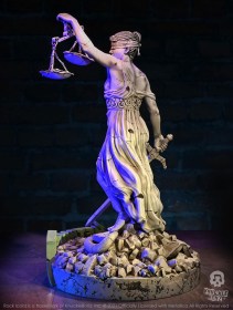 Lady Justice Metallica Rock Ikonz On Tour Statue by Knucklebonz