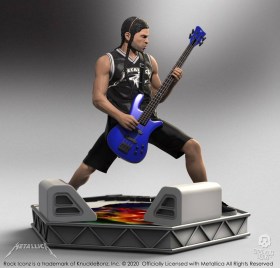 Robert Trujillo Limited Edition Metallica Rock Iconz Statue by Knucklebonz