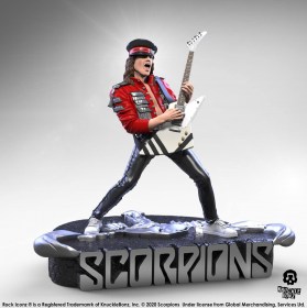 Matthias Jabs Limited Edition Scorpions Rock Iconz Statue by Knucklebonz