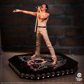 Freddie Mercury Limited Edition Queen Rock Iconz Statue by Knucklebonz