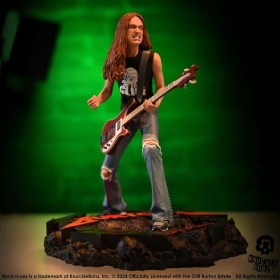 Cliff Burton II Metallica Rock Iconz Statue by Knucklebonz