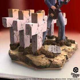 Cliff Burton III Metallica Rock Iconz Figure by Knucklebonz