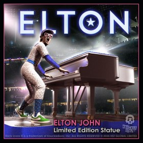 Elton John Iconz Statue by Knucklebonz
