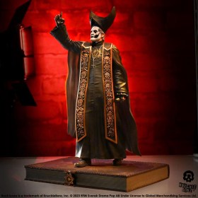 Papa Emeritus IV (Black Robes) Ghost Rock Iconz 1/9 Statue by Knucklebonz